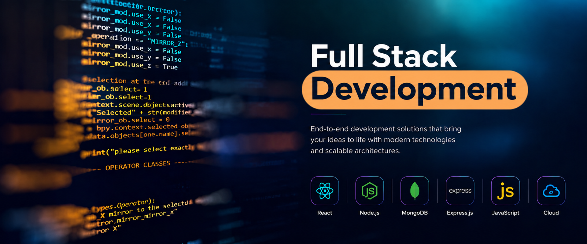 Full Stack Development